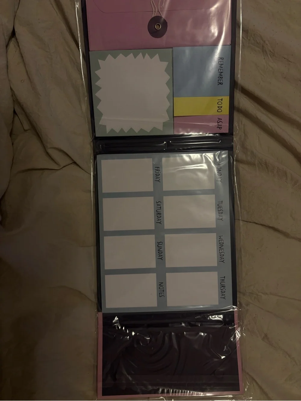 Monki Navy Notebook & Weekly Planner Set